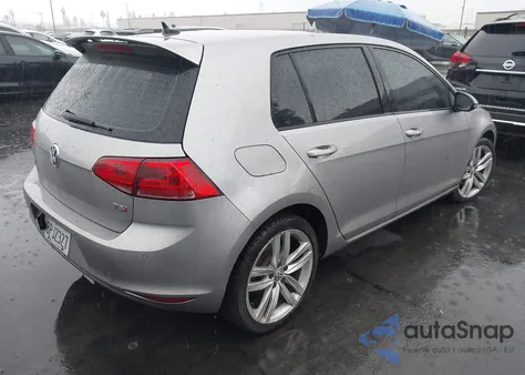2015 Volkswagen Golf Tsi Sel 4-Door z USA, uszkodzony, nr VIN 3VW217AU9FM095418